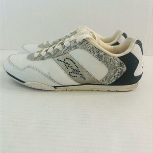 Vintage Fubu women’s sneakers logo and design sz 8.5 sparkle Y2K lace up